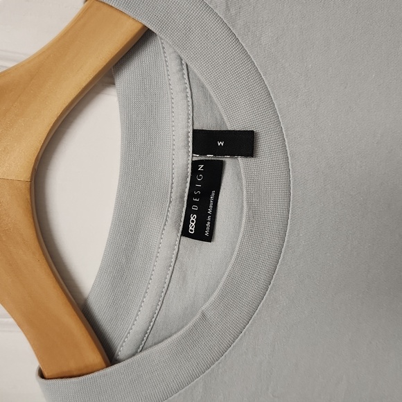 NEW! ASOS T SHIRT SIZE MEDIUM GRAY - Picture 2 of 2